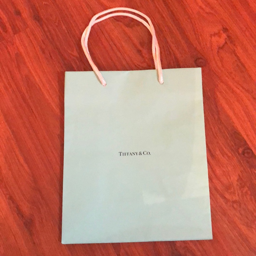 Tiffany shopping bag 8x10